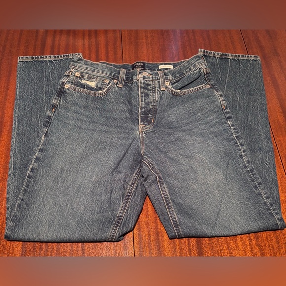 J Crew Factory Slim Boyfriend Jean Sz 24 - Picture 4 of 7